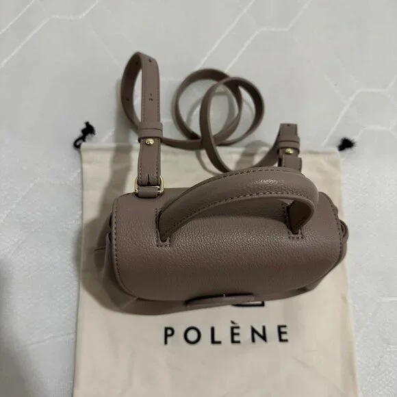 Polène Numéro Un Nano Edition Textured Taupe - Picture 5 of 10